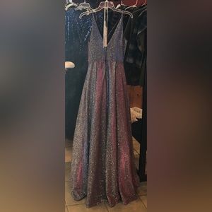 Sparkly prom dress
